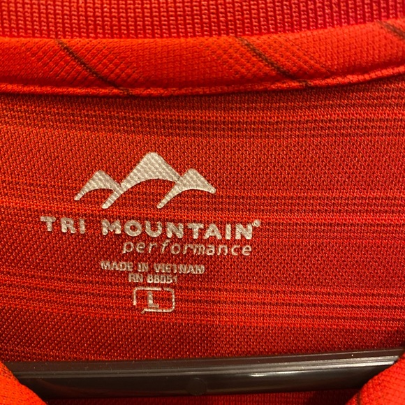 Red Golf Shirt size Large - Picture 2 of 3